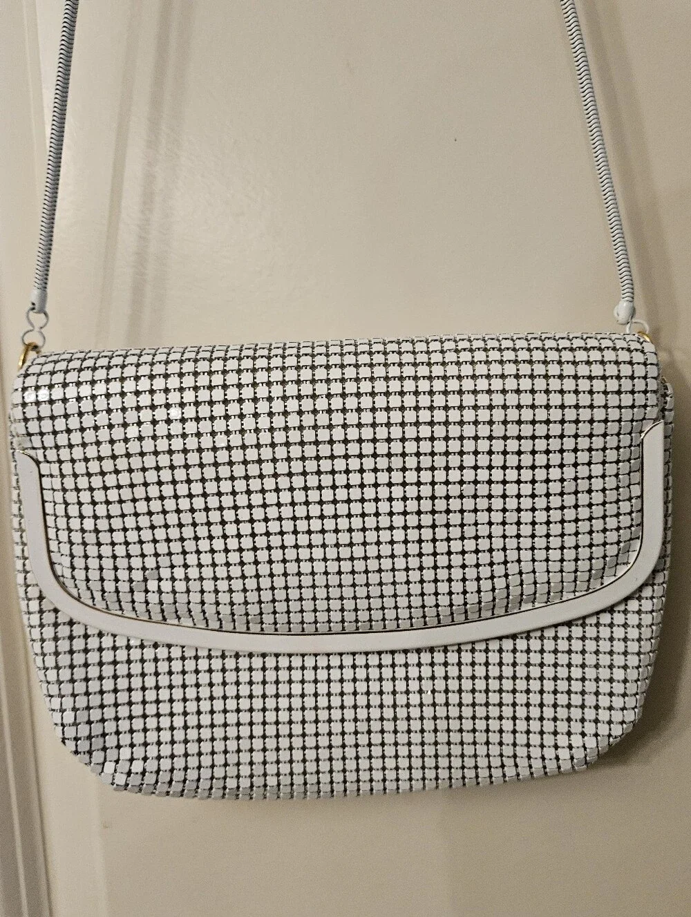 Vintage 70s/80s Metal Mesh Shoulder Bags - Set Of 2